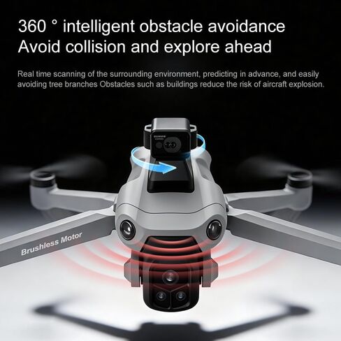 V918 GPS Drone with 8K Camera for Adults, RC Drones with 5 inch HD Screen in Kuwait