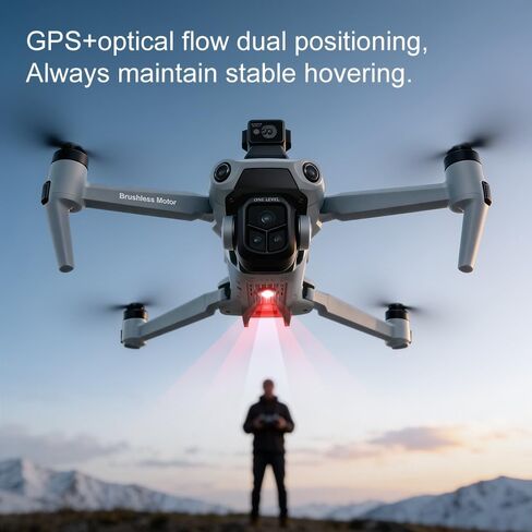 V918 GPS Drone with 8K Camera for Adults, RC Drones with 5 inch HD Screen in Kuwait
