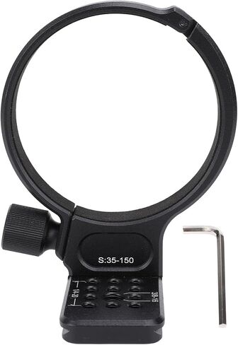 Tripod Mount gaskets Camera Lens Support Collar Quick Release Plate with 1 4 and 3 8 Inch Threaded Screw Hole Aluminum Alloy Base Replacement Accessory for SAMYANG AF 35 to 150mm in Kuwait