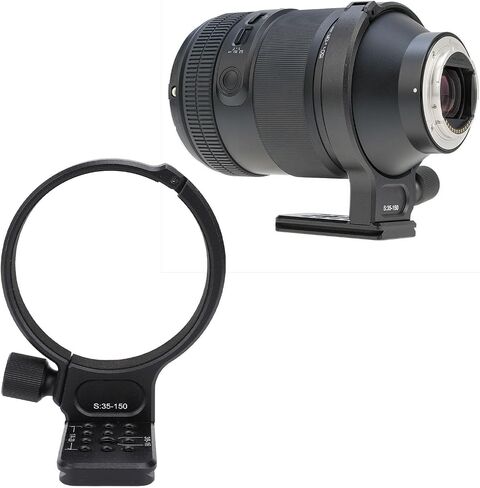 Tripod Mount gaskets Camera Lens Support Collar Quick Release Plate with 1 4 and 3 8 Inch Threaded Screw Hole Aluminum Alloy Base Replacement Accessory for SAMYANG AF 35 to 150mm in Kuwait