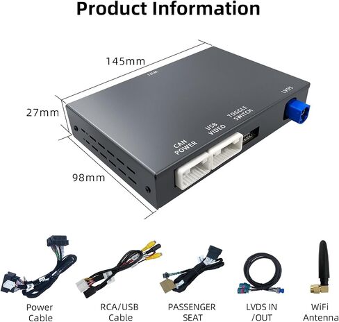 Wireless Carplay Adapter for Audi 2008-16 A4/A5 2010-18 Q5 MMI 3G Android in Kuwait