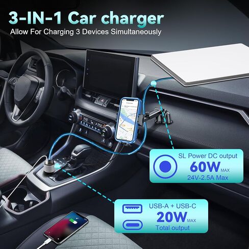 Starlink Mini Car Adapter, 12V-24V DC Step Up Converter with 60W in Kuwait
