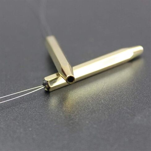Fishing Line Winder Bobbin, 14cm Threader Tool for Outdoor Fly Tying and Fishing Line Management, Essential Gear for Anglers in Kuwait