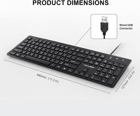 Arabic English Keyboard,Wired Keyboard Not Fading Bilingual Letters in Kuwait