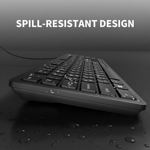 Arabic English Keyboard,Wired Keyboard Not Fading Bilingual Letters in Kuwait