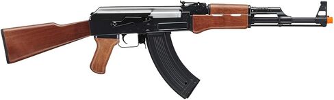 Lancer Tactical Gen 2 Airsoft Steel AK-47 Airsoft AEG Rifle with Battery & Charger 370-390 FPS-Faux Wood (LT-728-G2) in Kuwait