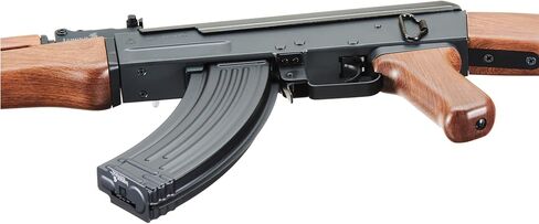 Lancer Tactical Gen 2 Airsoft Steel AK-47 Airsoft AEG Rifle with Battery & Charger 370-390 FPS-Faux Wood (LT-728-G2) in Kuwait