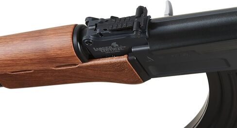 Lancer Tactical Gen 2 Airsoft Steel AK-47 Airsoft AEG Rifle with Battery & Charger 370-390 FPS-Faux Wood (LT-728-G2) in Kuwait