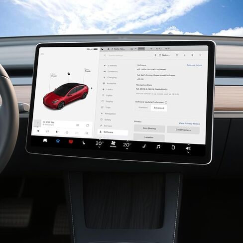 Junsun 4-Way Screen Swivel Mount for Tesla Model 3 Highland 2024 2025 in Kuwait
