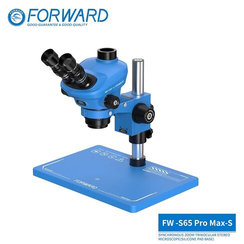 Forward FW-S65Pro Max-S Stereo Microscope, 6.5X-65X LED Stand in Saudi Arabia