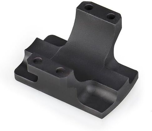 Tactical Miniature Red Dot Sight Mount Base Adapter，for RMR Footprint Series Optic Sight Mounting，Fits 25-30mm Double Ring Scope Mount Riser Bracket，with Screws and Wrench，CNC Alloy Aluminium in Kuwait