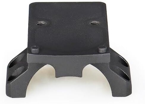 Tactical Miniature Red Dot Sight Mount Base Adapter，for RMR Footprint Series Optic Sight Mounting，Fits 25-30mm Double Ring Scope Mount Riser Bracket，with Screws and Wrench，CNC Alloy Aluminium in Kuwait