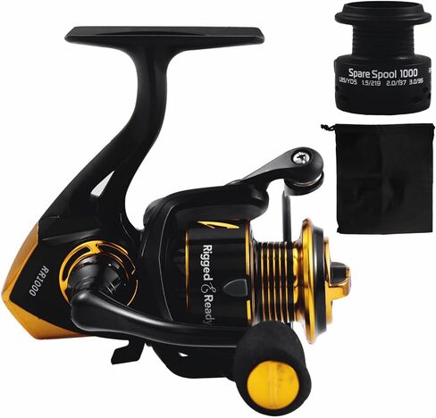 Rigged and Ready RR Spin Fixed-Spool Fishing Reels 1000, 3000, 5000, 6000 in Saudi Arabia