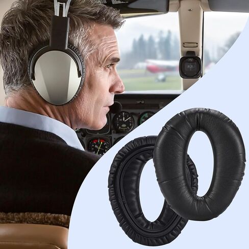 Lukvcoe Earpads for Lightspeed Zulu, Sierra, Delta Zulu - Black in Saudi Arabia