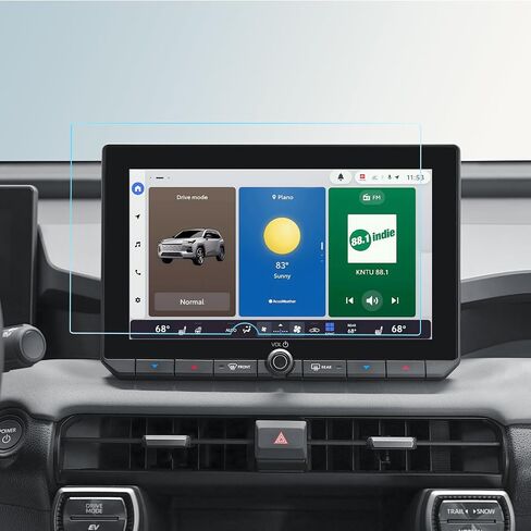 BIBIBO 2Pcs for New 2026 RAV4 Screen Protector 2026 Toyota RAV4 (LE/SE/XLE Premium/Woodland) 10.5-Inch Touchscreen+12.3"Dashboard [Tempered Glass Anti-Scratch Lessen Fingerprints] 2026 RAV4 Accessories(Not Fit 2026 RAV4 12.9"Display) in Saudi Arabia