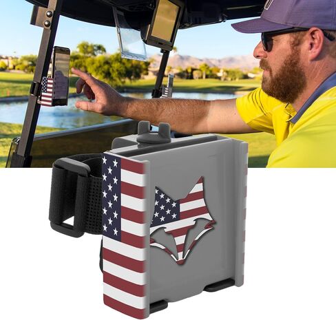Strap Style Golf Cart Phone Holder, Golf Cart Phone Mount by Desert Fox in Kuwait