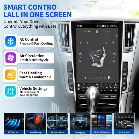 Car Radio for Infiniti Q50 Q50S Q60 Q60S 2013-2022 Replacement 13.6“ in Saudi Arabia