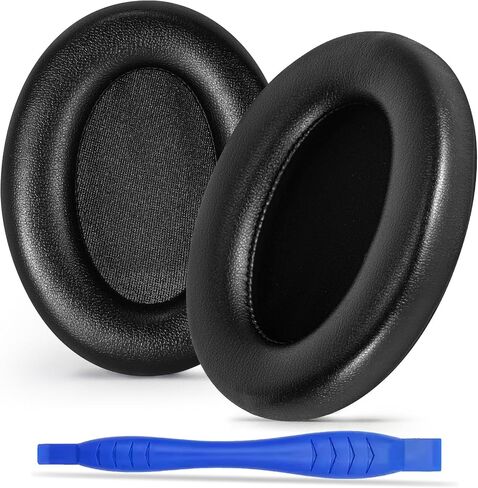 Aurivor Ear Pads for Sony WH-1000XM3 Headphones, Replacement XM3 Earpads Cushions with Soft Protein Leather, Noise Isolation Memory Foam, Reinforced Sealing in Kuwait