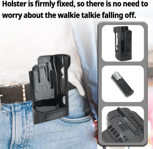APX 6000 Ham Radio Holster Compatible for Motorola APX6000 APX8000 PMLN5709 PMLN5709A Handheld Walkie Talkies Accessories Protective Holder Holster Carry Belt Clip in Kuwait