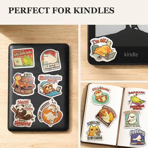 210 PCS Holographic Funny Stickers for Adults, Sarcastic Memes Humor Pack in Kuwait