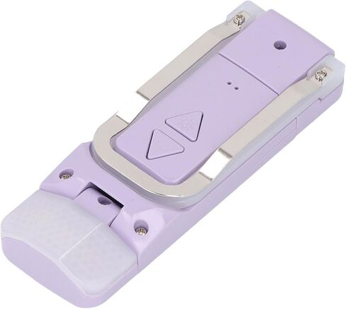 Foldable USB Bulb 3 Color Modes Stepless Dimming Portable Reading Light Long Battery Life for Late Night Reading Sessions (Purple) in Kuwait