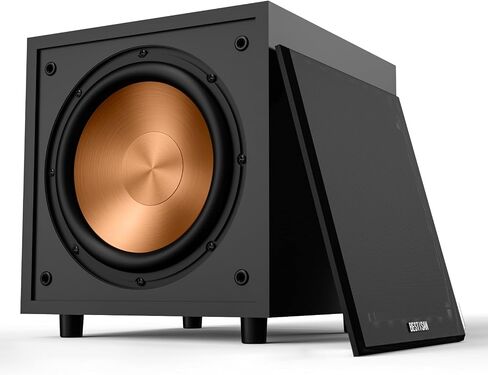 BESTISAN 8" Powered Subwoofer 120W Peak, Class-D DSP, 35Hz Deep Bass in Saudi Arabia