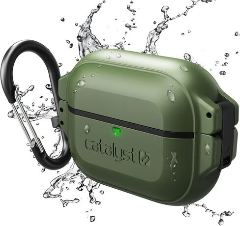 Catalyst Case for AirPods 3rd Generation 2022, 330ft Waterproof Total Protection Case for AirPods 3, Shockproof for AirPods 3rd Generation, Durable Protective Case for AirPods 3 with Carabiner in Kuwait