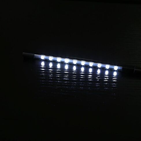 5V USB Flexible Mini LED Reading Light for Laptop, Gooseneck Lamp with 10 LED EyeCare Bright Light for PC Computer Keyboard, Black (Black) in Kuwait