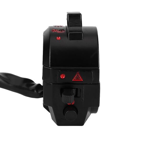 Durable Motorcycle Horn Handle Start Switch Set for ZJ125 CG125 ABS Material Black 2pcs Starter Switch Set Suitable for Motorcycle Enthusiasts in Kuwait