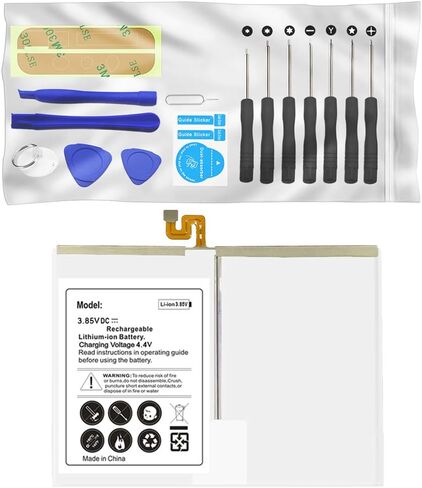 Lasting Capacity Standard Li-Polymer Mighty Density 8000mAh Internal Battery Repair Screwdriver Tool Set Compatible with Samsung Galaxy Tab S6 10.5" SM-T867U in Kuwait