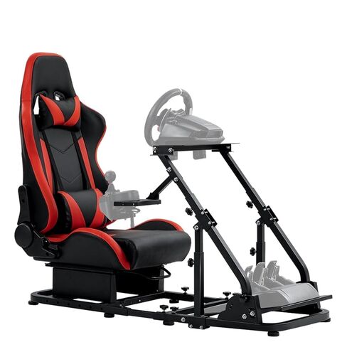 Dardoo G923 Racing Simulator Cockpit Frame with Comfortable Seat Fits for Logitech/Thrustmaster/Fanatec G27 G29 G920 G923 T300RS,Steering Wheel Stand,Not Include Steering Wheel,Pedal and Handbrake in Kuwait