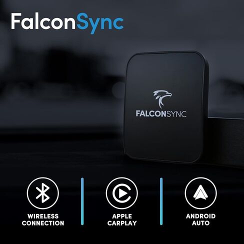 FalconEye Electronics FalconSync Wireless Apple CarPlay/Android Auto Adapter in Kuwait