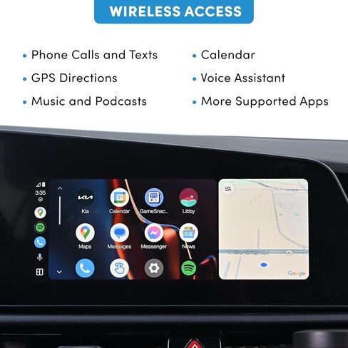 FalconEye Electronics FalconSync Wireless Apple CarPlay/Android Auto Adapter in Kuwait