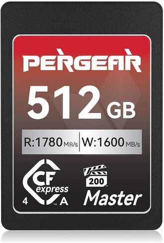Pergear 512GB CFexpress 4.0 Type A Memory Card, 1780/1600 MB/s VPG200 in Saudi Arabia