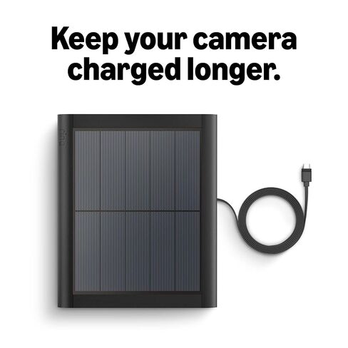 Ring Solar Panel (2nd Generation), 4W for Outdoor Cam Plus, Outdoor Cam (Stick Up Cam), Stick Up Cam Pro, Spotlight Cam Plus, Spotlight Cam Pro - White in Kuwait