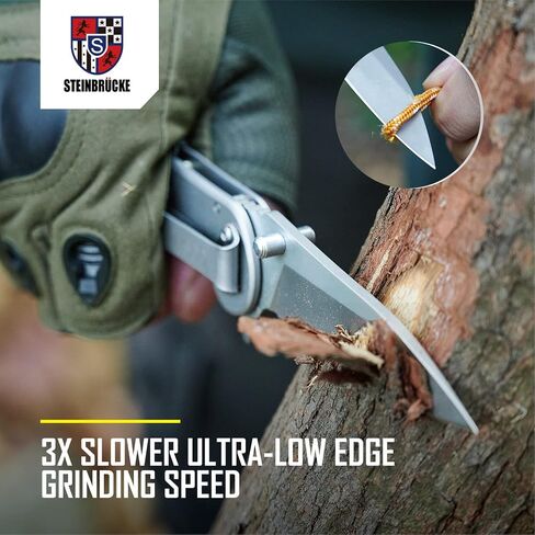 Folding Pocket Knife, 3.1" Serrated Blade, Titanium Coated Tactical Knife in Kuwait