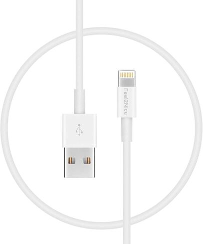 Apple iPhone Charger - 5Pack 3FT Lightning Cable Syncing & Charging, Compatible with iPhone Xs, Xs MAX, XR, X, 8/Plus, 7/6/5/Plus More in Kuwait