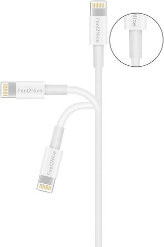 Apple iPhone Charger - 5Pack 3FT Lightning Cable Syncing & Charging, Compatible with iPhone Xs, Xs MAX, XR, X, 8/Plus, 7/6/5/Plus More in Kuwait