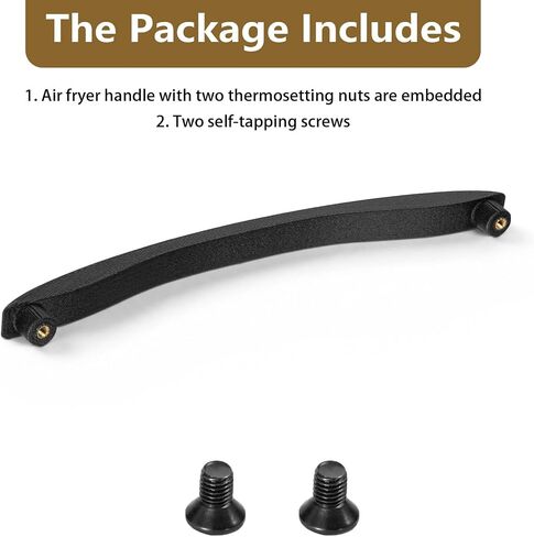 Replacement Handle for Air Fryer, Compatible with Power & Compatible with PowrXL AirFryer Pro, Sturdy Repair Part for Broken Basket Handle in Kuwait