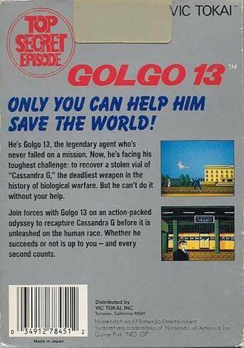 Golgo 13 - Nintendo NES in Kuwait