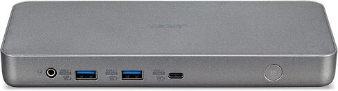 Acer U301 USB 3.0 Dock for Windows | 2 x HDMI Ports | 2 USB 3.1 Gen 1 Ports | 4 USB 2.0 Ports | Gigabit Ethernet | Requires One USB 3.1 Type A or USB 3.1 Type-C on Computer | Gray in Kuwait