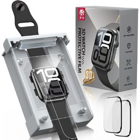 X-it for Apple Watch Series 11/10 42mm Screen Protector [Automatic Align Tech] Self-Healing,Flexible HD Transparent,Anti-Scratch,Bubble Free,Waterproof,Touch Sensitive [Non-Glass] 2 Packs in Kuwait