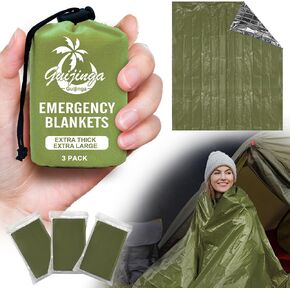 Emergency Blankets for Survival 3 Pack in Kuwait