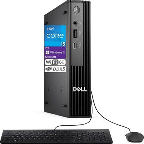 Oemgenuine Dell Pro Micro Intel i5-14500T, Customized Computer, 16GB / 32GB DDR5 RAM, 256GB / 512GB / 1TB SSD, WiFi 6E, RJ-45, DisplayPort, Wired KB & Mouse, 3 YR WTY, W11P, Business Desktop - Black in Kuwait