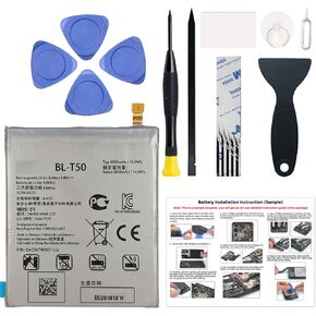 New Upgraded Battery for LG Velvet 5G, BL-T50 Replacement Battery Compatible with LG Velvet 5G T-Mobile Verizon, with Repair Tools & Instruction in Kuwait