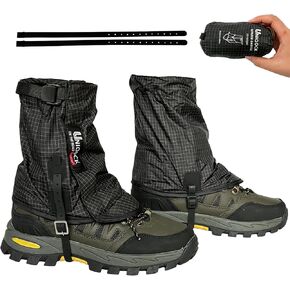 Ankle Gaiters for Hiking:Breathable Leg Gaiters for Trail Running, Mountain Climbing,Lightweight Outdoor Low Gaitors, Water Resistant, Durable Leg Protection for Hiking Trails in Kuwait