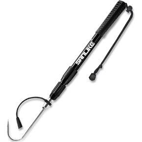 SANLIKE Telescopic Fish Gaff Fiberglass Pole Stainless Steel Spear Hook in Saudi Arabia