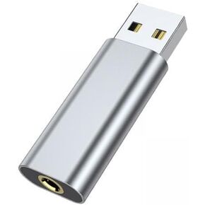 4X USB to 3.5mm Audio Jack Adapter External Sound Card for Headsets Desktops PC in Kuwait