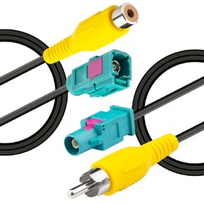 Fakra Z Male to RCA Male Backup Camera Cable, 31.5in for Mercedes-Benz in Kuwait