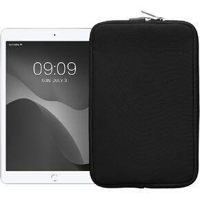 kwmobile Neoprene Pouch Compatible with 8"-8,4" Tablet - Universal Sleeve Case Cover with Zipper for Tablet - Grey in Kuwait